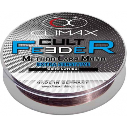 Kaprový silon CLIMAX CULT Feeder Method Carp 300m Průměr: 0,18mm / 3,0kg
