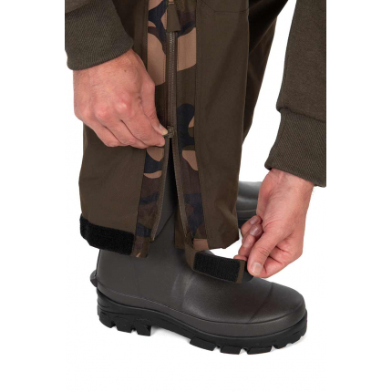 Fox Kalhoty RS25K Khaki Salopettes