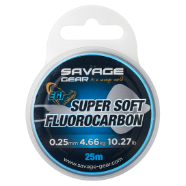 Savage Gear Fluorocarbon Super Soft Egi Pink 25m
