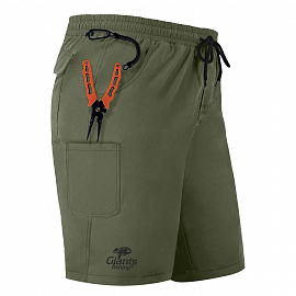 Giants fishing Giants Fishing Kraťasy Shorts Quick Dry UV50+Olive Green|no.2XL