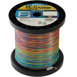 Shimano Šnura Kairiki 8 0,315mm 37.1kg Multi Color 1m Shimano Šnura Kairiki 8 0,315mm 37.1kg Multi Color 1m