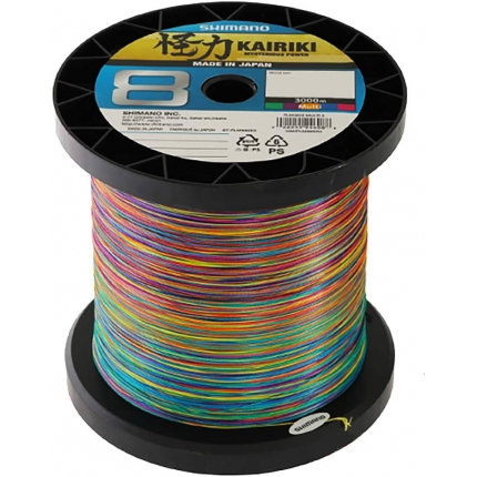 Shimano Šnura Kairiki 8 0,315mm 37.1kg Multi Color 1m