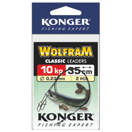 Konger Wolframové lanko 2ks 35cm/10kg