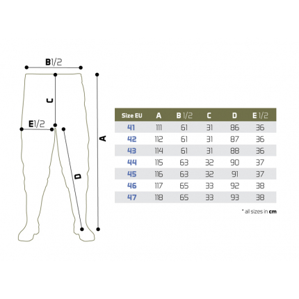 Delphin Brodící Kalhoty Do Pasu Hron Pants