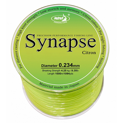 Katran Vlasec Synapse Citron 1000 m
