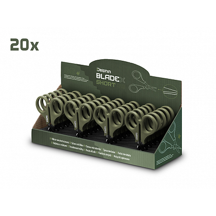 Delphin Nůžky S Vroubky BladeX Short SS