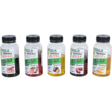 GOLDEN CARP tekutý dip 100ml Jahoda - ryba