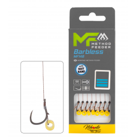 Mikado Návazec Mf Mf14 S Gumkou Háček Bez Protihrotu 12 / Pletená Šňůra: 0.12mm/10cm 8 Ks