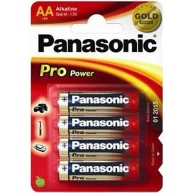 Panasonic Baterie Pro Power 1,5V AA 4ks