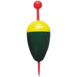 Splávek na lov ryb žluto-zelený KP 4g 14g