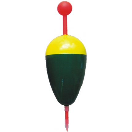 Splávek na lov ryb žluto-zelený KP 4g 14g