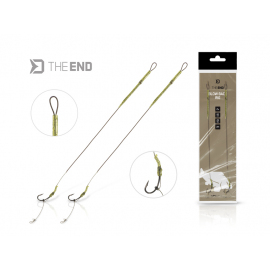 Delphin Návazec TheEND Blow Back Rig 20 cm 25 lb 2 ks