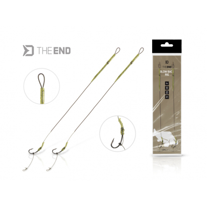 Delphin Návazec TheEND Blow Back Rig 20 cm 25 lb 2 ks Delphin Návazec TheEND Blow Back Rig 20 cm 25 lb 2 ks