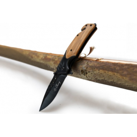 Nůž skládací Fury dřevěný 21,5cm