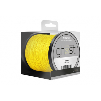 Delphin Šňůra Ghost 8+1 Žlutá 0,23mm  13,6kg 200m