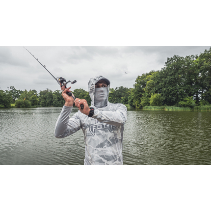 Fox Rage Triko UV Hooded Light Camo Top