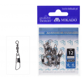 Mikado Obratlík Barrel S Karabinou Typu Interlock Ss Vel. 8 Bn 10 Ks