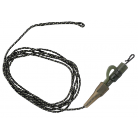 Mikado Návazec Kaprový Set Leadcore 80cm S Bezpečným Klipem 2 2 Ks