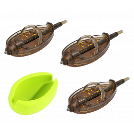 Mikado Krmítko Method Feeder "douglas" Q.m.f. System L Sada 3x60g + Forma 1 Ks
