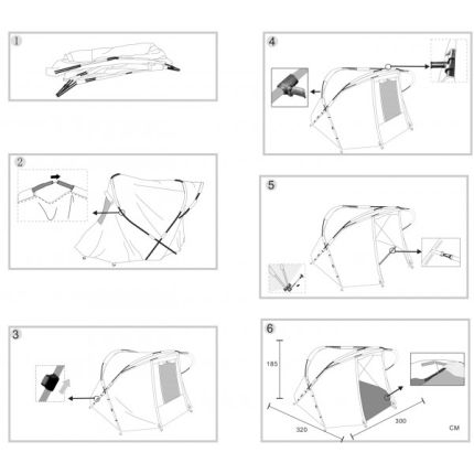 Anaconda Bivak SideWinder 185
