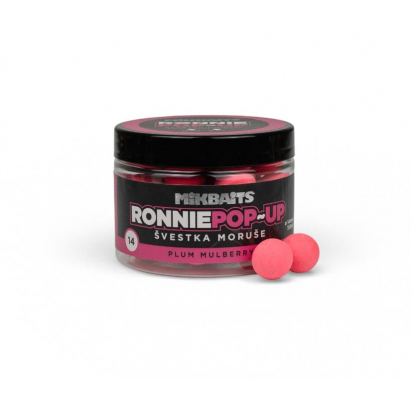 Ronnie pop-up 150ml - Švestka Moruše 14mm