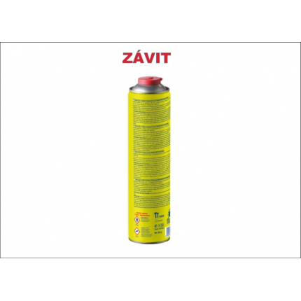 Meva Náhradní Tlaková Kartuš 330g - závitová, propan-butan, 25cm x pr. 6,5cm