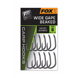 Fox Háčky Wide Gape Straight 10 ks
