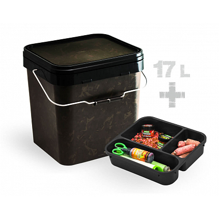 ZFISH Kbelík Z-CORE Camo Bucket 17L + Vnitřní Vložka