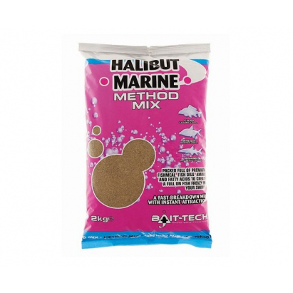 Bait-Tech krmítková směs Halibut Marine Method Mix 2 kg Bait-Tech krmítková směs Halibut Marine Method Mix 2 kg