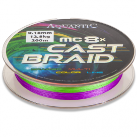 Aquantic šňůra MC-8x Cast Braid 0,23mm 200m