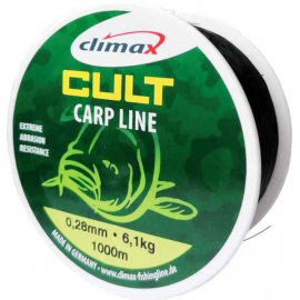 Climax Vlasec Cult Carp Line Black 1000m 0,30mm 7,0kg
