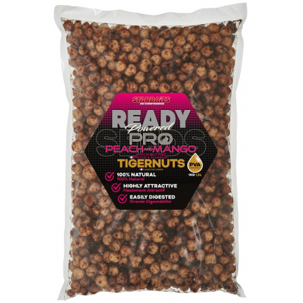 Starbaits Tygří ořech Ready Seeds Pro Peach Mango 1kg