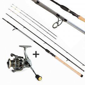 Giants fishing Prut Deluxe Feeder MH 3,3m 100g + naviják GXF 3000FD Giants fishing Prut Deluxe Feeder MH 3,3m 100g + naviják GXF 3000FD