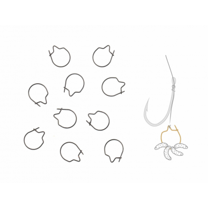 Zfish Klip Na Červy 10 ks