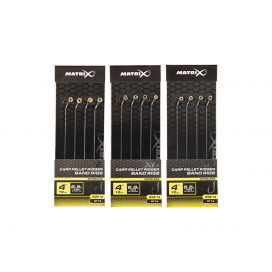 Matrix X6 Carp Pellet Rigger 10cm Band Rigs Matrix X6 Carp Pellet Rigger 10cm Band Rigs