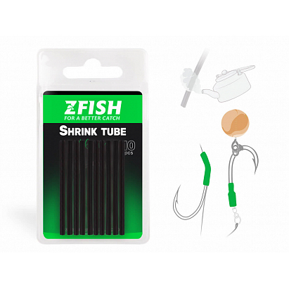 ZFISH Smršťovací hadička černá
