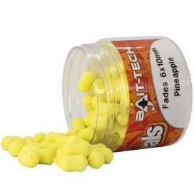 Bait-Tech Criticals Fades Wafters - Yellow Pineapple 6x10 mm, 50 ml