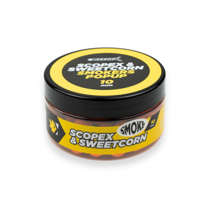 FEEDER EXPERT Smokers pop-up 100ml - Scopex Kukuřice 10mm FEEDER EXPERT Smokers pop-up 100ml - Scopex Kukuřice 10mm
