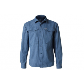 Košile Zulo II Geoff Anderson dlouhý rukáv - modrá 