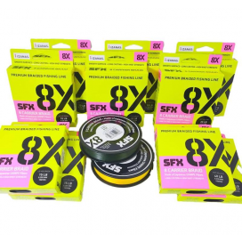 Sufix SFX 8X 135/0,168/0,185 Hot Yellow BOX (5+5 ks)