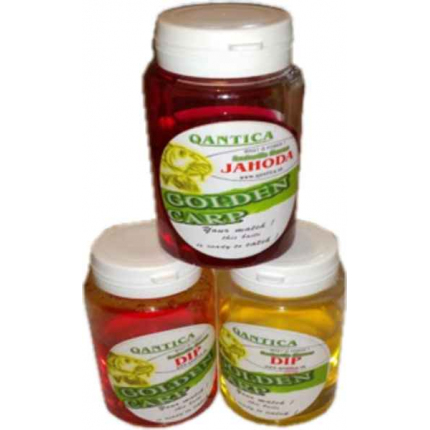 GOLDEN CARP tekutý dip 100ml Jahoda - ryba