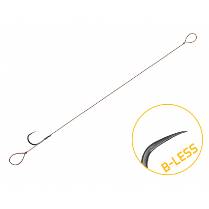 Feederový návazec Delphin Proxi 8 Loop / 6ks 8cm #8 SM