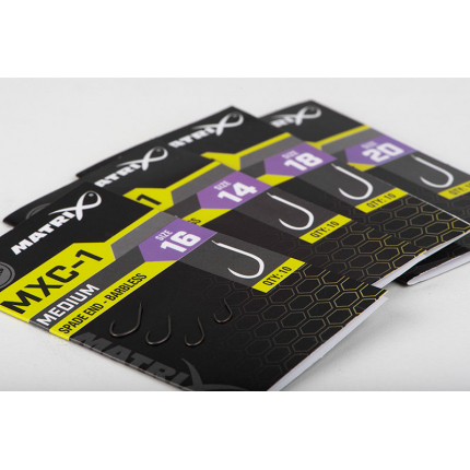 Matrix Háčky MXC-1 Barbless Spade 10ks