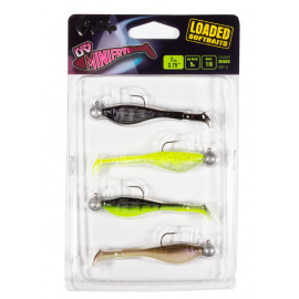 Fox Rage Ultra UV Mini Fry Mixed Colour Loaded Lure Pack