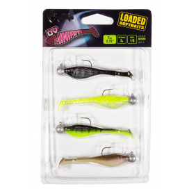 Fox Rage Ultra UV Mini Fry Mixed Colour Loaded Lure Pack