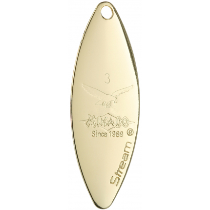 Mikado Třpytka Stream Vel. 2 Zlato /00 1 Ks