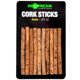 Korda Cork Sticks 4 mm 10 ks Korda Cork Sticks 4 mm 10 ks