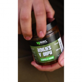 Nikl Boilies v dipu Scopex & Squid 250ml