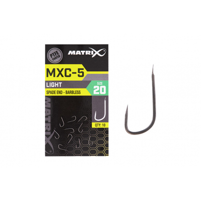 Matrix Háčky MXC-5 Barbless Spade 10 ks Matrix Háčky MXC-5 Barbless Spade 10 ks