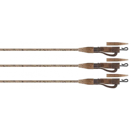 Fox Závěsky Edges Tubing Leadclip Ready Rigs Size 7 3 ks